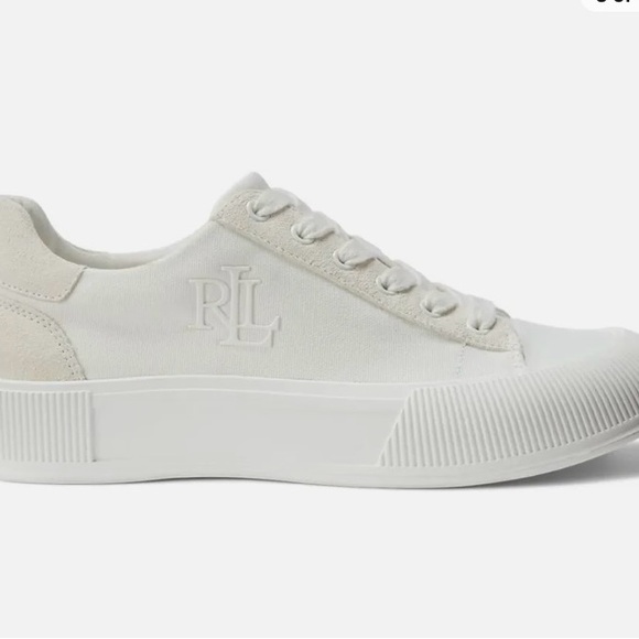NEW⭐️ LAUREN RALPH LAUREN
Women's Daisie Lace-Up
Low-Top Sneakers - Picture 10 of 10